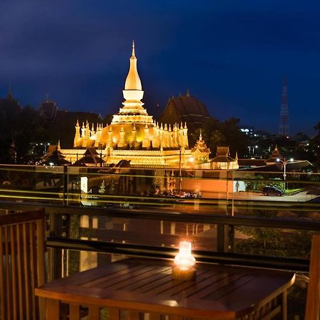 Thatluangview Hotel В'єнтьян Екстер'єр фото